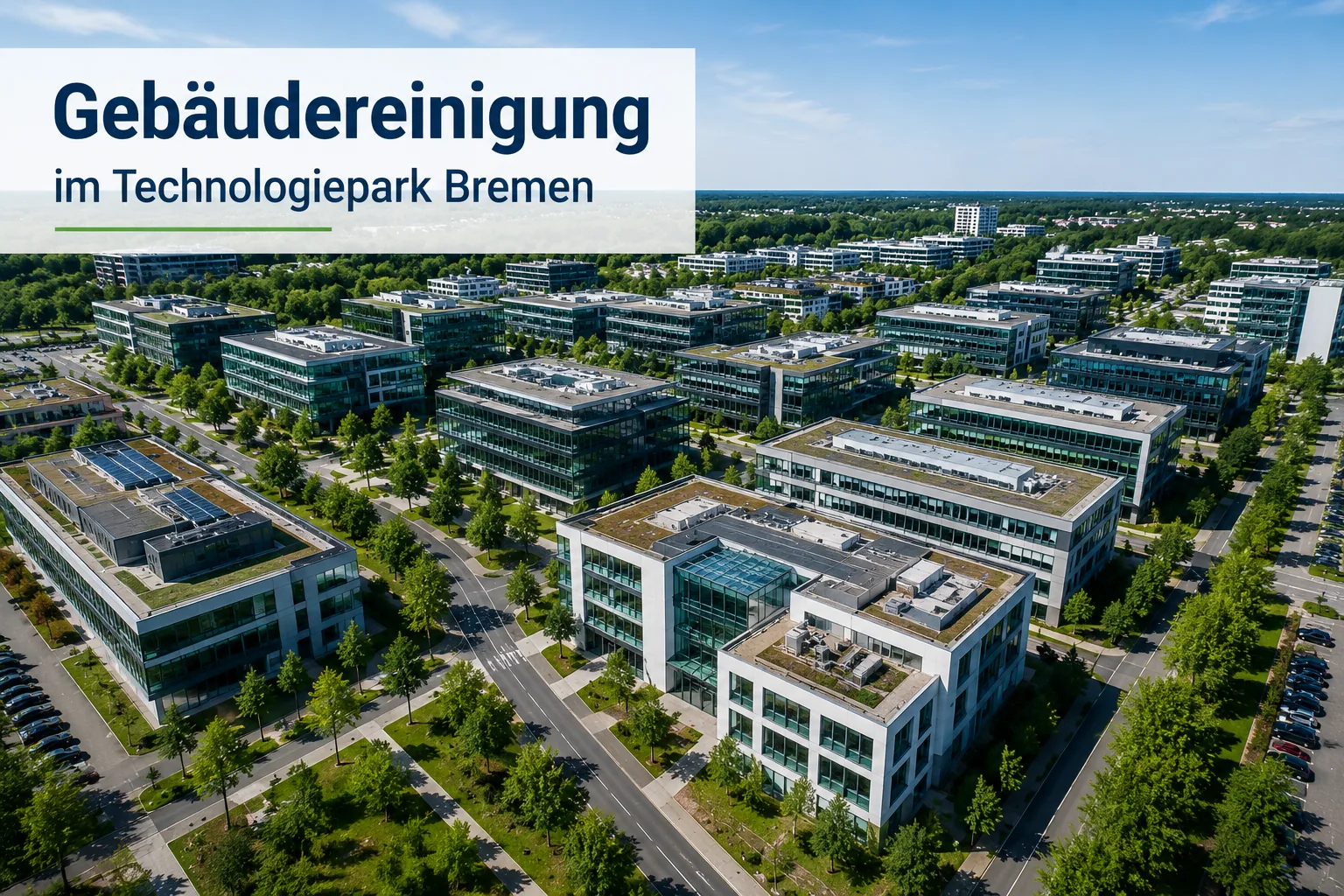Gebäudereinigung im Technologiepark Bremen – wenn Hightech sauber bleiben muss